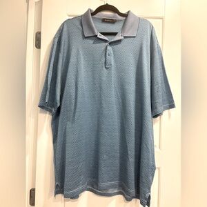 Bugatchi Cotton Ultra Lightweight Polo Shirt Men’s XXL Summer Golf Father’s Day‎